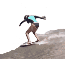 surfing jump surfer girl surfboard trick