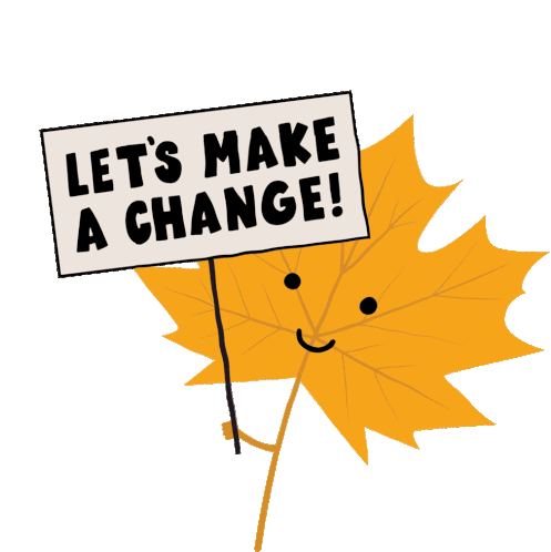 Lets Make A Change Change Sticker - Lets Make A Change Make A Change Change Stickers