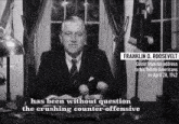a franklin d. roosevelt quote from his address to his fellow americans
