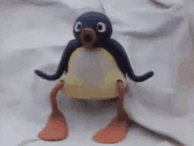 Pingu Penguin GIF - Pingu Penguin Flapping Wings GIFs
