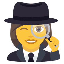 woman detective people joypixels detective private eye
