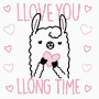 Llama Love You GIF - Llama Love You Long T Ime GIFs