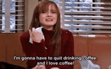I Love Coffee I Gonna Have To Quit Drinking Coffee GIF - I Love Coffee I Gonna Have To Quit Drinking Coffee Desperate GIFs