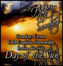 Happy Sunday Sunrise GIF - Happy Sunday Sunrise Day Of The Sun GIFs