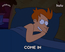 come in fry billy west futurama come inside