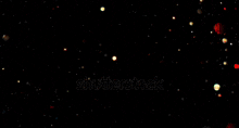 the words happy birthday are displayed in a blurry image