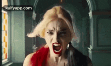 Angry Reaction By Harley Quinn.Gif GIF - Angry Reaction By Harley Quinn Gif Harley Quinn GIFs