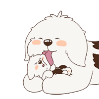 Fluffy Sticker