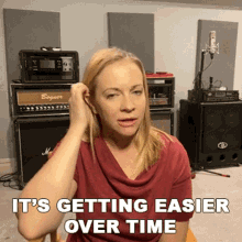 Its Getting Easier Over Time Melissa Joan Hart GIF