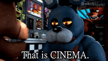 That Is Cinema Five Nights At Freddy'S GIF - That Is Cinema Five Nights At Freddy'S Bonnie GIFs