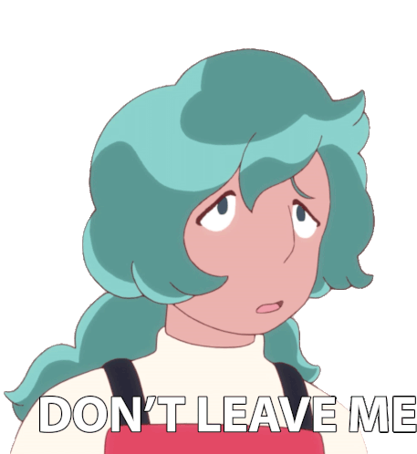 Dont Leave Me Howell Sticker - Dont Leave Me Howell Bee And Puppycat Stickers
