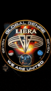 a logo that says global genre libra on it