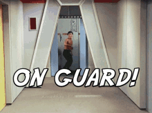 On Guard Fencing GIF - On Guard Fencing Star Trek GIFs