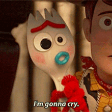 Toy Story Forky GIF - Toy Story Forky Im Gonna Cry GIFs