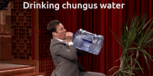 Drink Chungus GIF