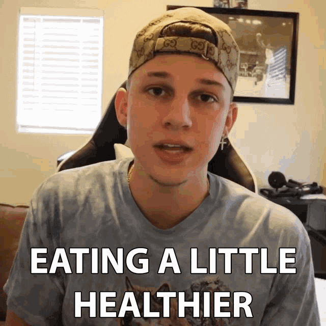 Eating A Little Healthier Conner Bobay GIF Eating A Little Healthier