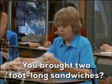 Sandwich Foot Long GIF