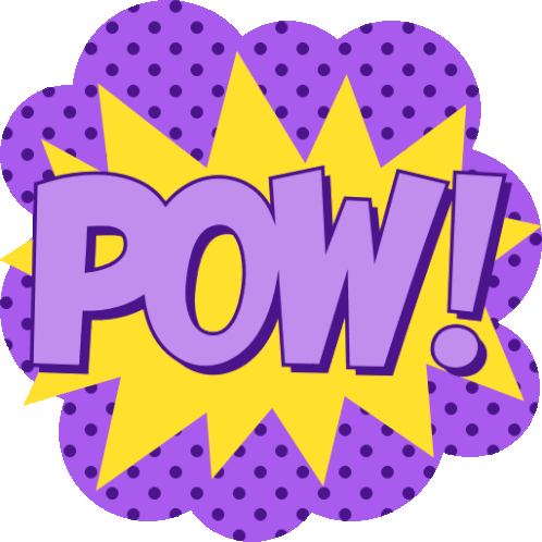 Pow Woman Power Sticker - Pow Woman Power Joypixels Stickers