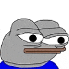 Grey Pepe GIF