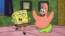 Happy Dance GIF - Spongebob Patrick Friends GIFs