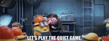 Minions The Rise Of Gru Lets Play The Quite Game GIF - Minions The Rise Of Gru Lets Play The Quite Game Gru GIFs