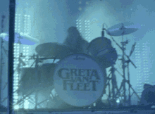 Playing Drums Daniel Wagner GIF - Playing Drums Daniel Wagner Greta Van Fleet GIFs