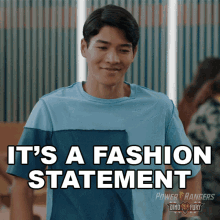 Its A Fashion Statement Ollie GIF - Its A Fashion Statement Ollie Power Rangers Dino Fury GIFs