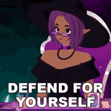 Defend For Yourself Tiffany Witcher GIF - Defend For Yourself Tiffany Witcher Protect Yourself GIFs