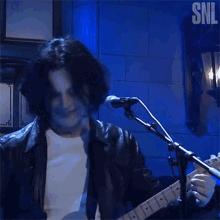 Hair Flip Jack White GIF - Hair Flip Jack White Saturday Night Live GIFs