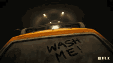 Driving The Mitchells Vs The Machines Trailer GIF - Driving The Mitchells Vs The Machines Trailer Written On The Windshield GIFs