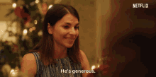 Hes Generous Johanne GIF - Hes Generous Johanne Home For Christmas GIFs