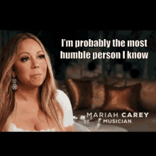 Mariah Carey Humble GIF - Mariah Carey Humble Popstar GIFs