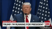 Im Running For President GIF - Running For President President Donald Trump GIFs