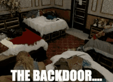 Tom Green Backdoor GIF - Tom Green Backdoor Backyard Is Open GIFs