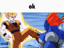 Goku Hits Punch In The Balls Goku Ok GIF - Goku Hits Punch In The Balls Ok Goku Ok GIFs