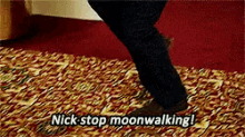 Moonwalk Nick GIF - Moonwalk Nick Stop GIFs