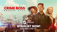 Crime Boss Rockay City Wishlist Now GIF - Crime Boss Rockay City Wishlist Now Available June 18th GIFs