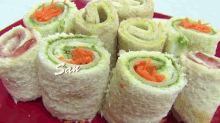 Easy Kids Recipe ~ Sandwich Roll Ups GIF - Sandwich Roll Ups Recipe GIFs