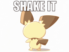 Pichu Shake GIF - Pichu Shake Butt GIFs
