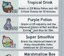 a screenshot of a game called tropical drink