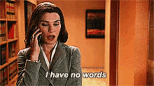 I Have No Words GIF - The Good Wife No Words GIFs