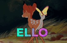 Hello Ello GIF - Hello Ello Bambi GIFs