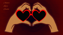 Hand Heart Hand Heart Emoji GIF