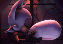 a drawing of a cartoon character with the word blutty on the bottom right corner