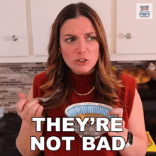 Theyre Not Bad Emily Brewster GIF - Theyre Not Bad Emily Brewster Food Box Hq GIFs