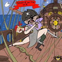 Dance Black Flag Pirates GIF - Dance Black Flag Pirates Bfp GIFs