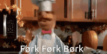 Swedish Chef Fork Muppets GIF - Swedish Chef Fork Muppets Fork Fork Bork GIFs