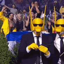 Subwoolfer Eurovision GIF - Subwoolfer Eurovision Give That Wolf A Banana GIFs