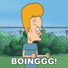 Boinggg Beavis GIF - Boinggg Beavis Mike Judges Beavis And Butt-head GIFs
