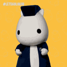 Nervous Blue GIF - Nervous Blue In Trouble GIFs